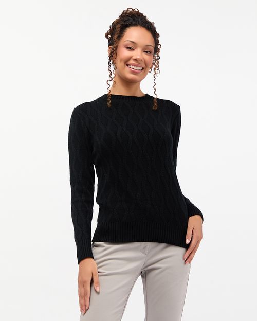 Chompa Mujer Mora B Negro