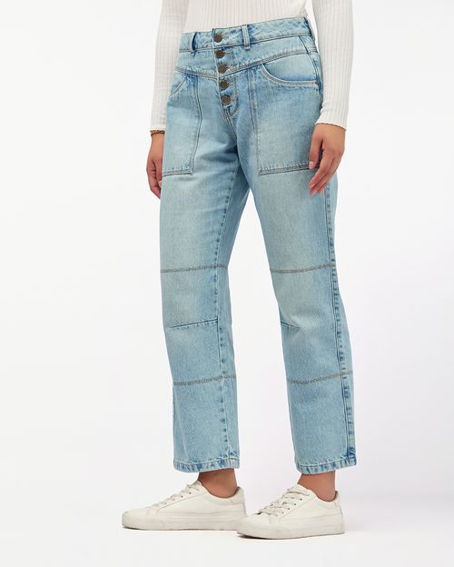 Jean Mujer Adara Total Frost Melange