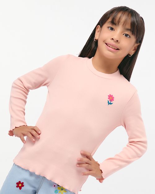 Polo Niña Xiomi Rosado