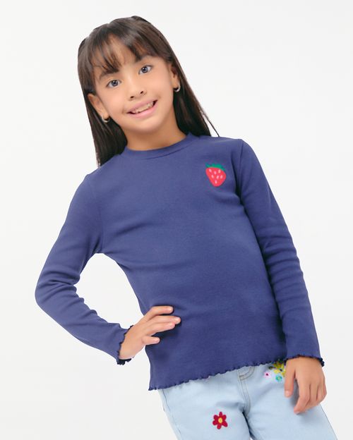 Polo Niña Xiomi Azul Sombra