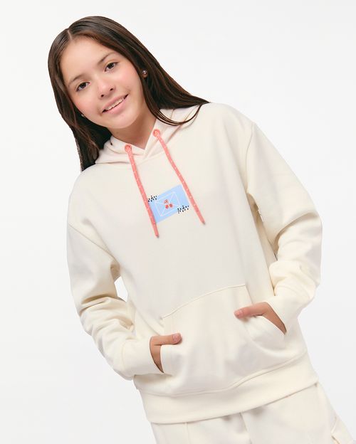 Polera Jovencita Train Crema Pastel