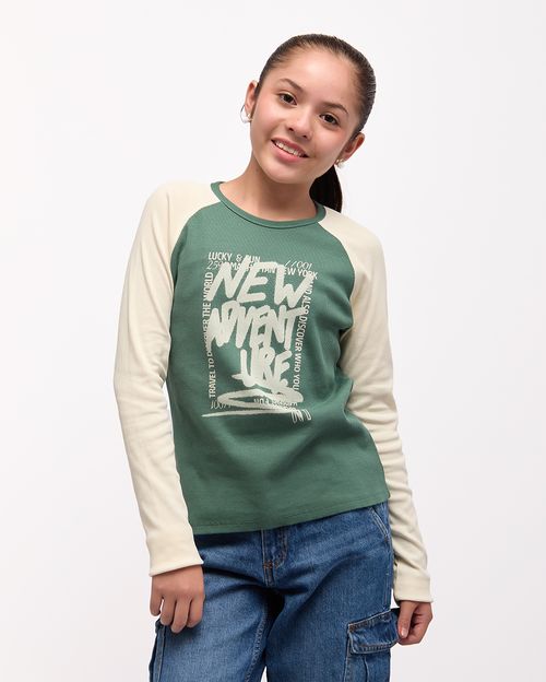 Polo Jovencita Yelita Verde