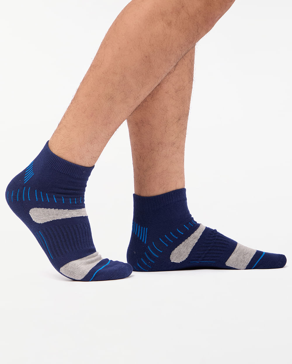 Calcetines-Pack-X-3-Hombre-Cales-Azul-Nautico-Seda-U