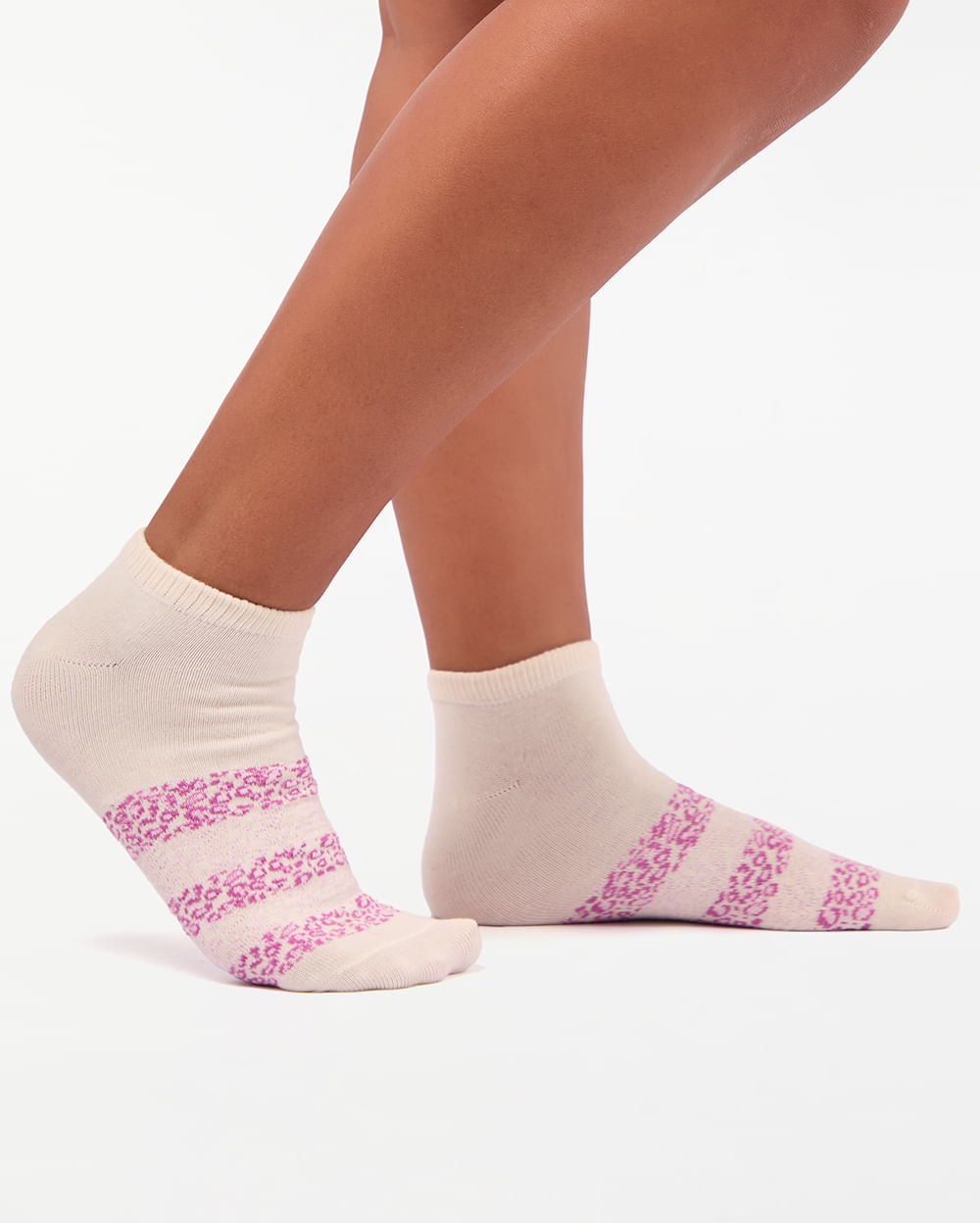 Calcetines-Pack-x-3-Mujer-Lili-Crema-Pastel-U