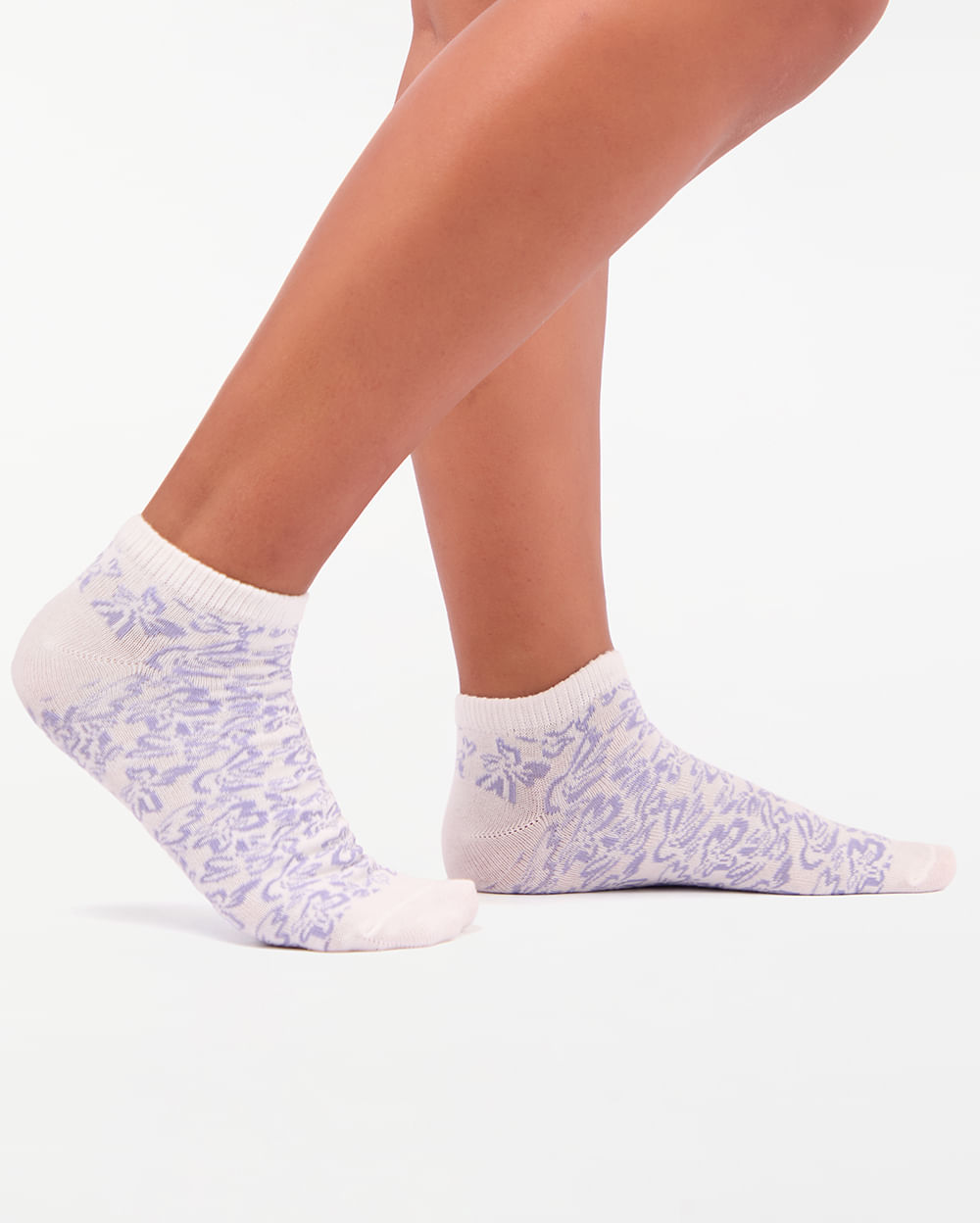 Calcetines-Pack-x-3-Mujer-Lili-Celeste-Lavanda-U
