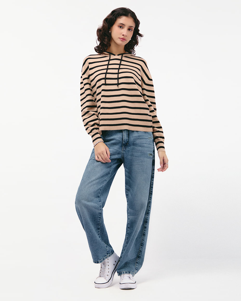 Polera-Mujer-Daeliny-Beige-Melange-S