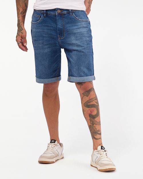 Bermuda Jean Hombre Marcelo Azul Medio