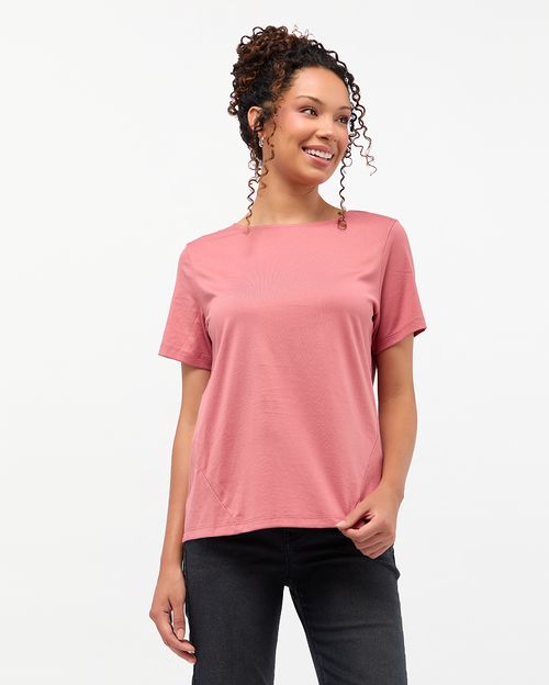 Polo Mujer Elsa Rosa Dusty