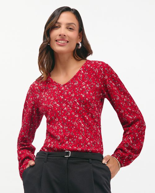Polo Mujer Pilar Rojo Persian