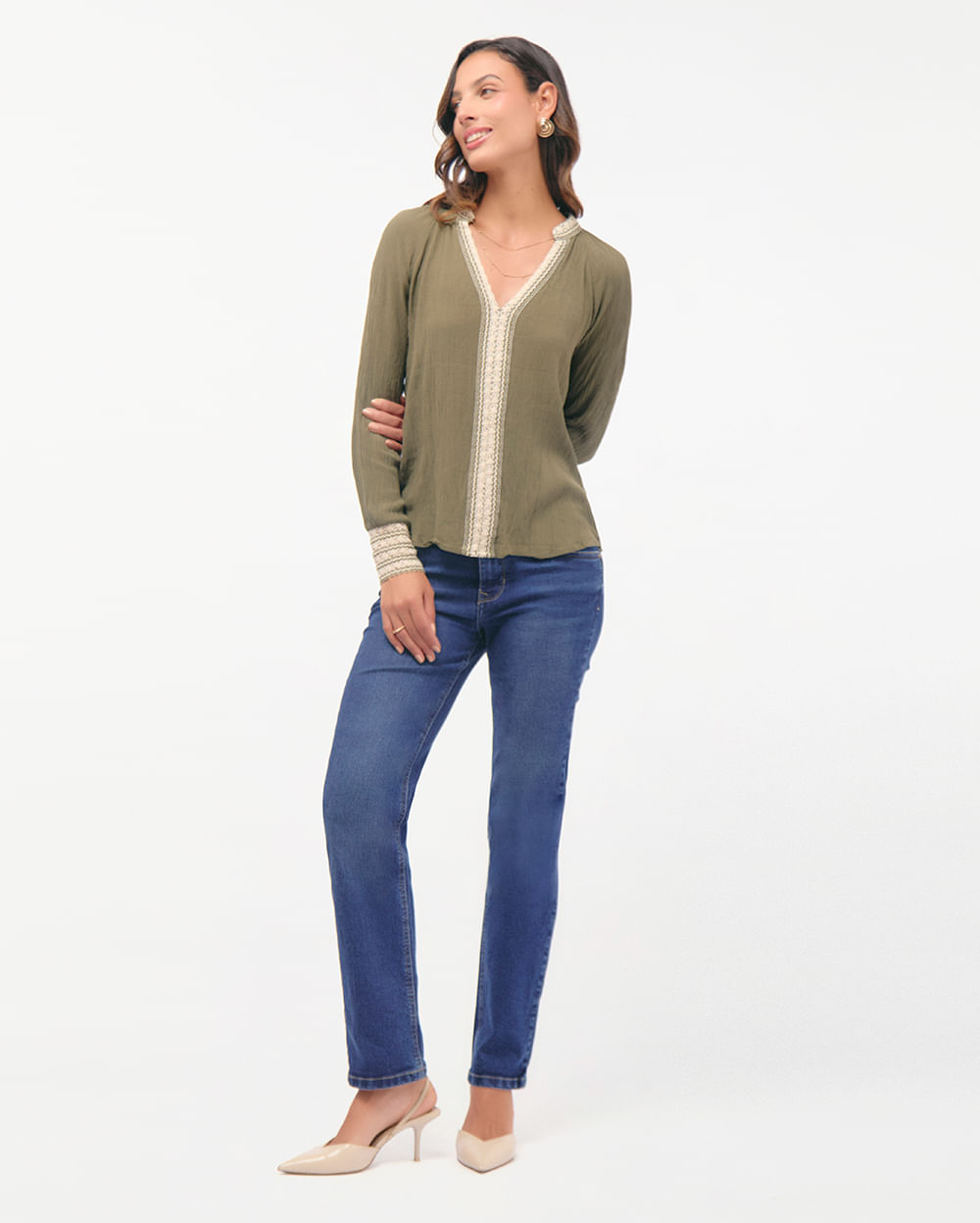 Blusa-Mujer-Kesha-Verde-Olivo-S