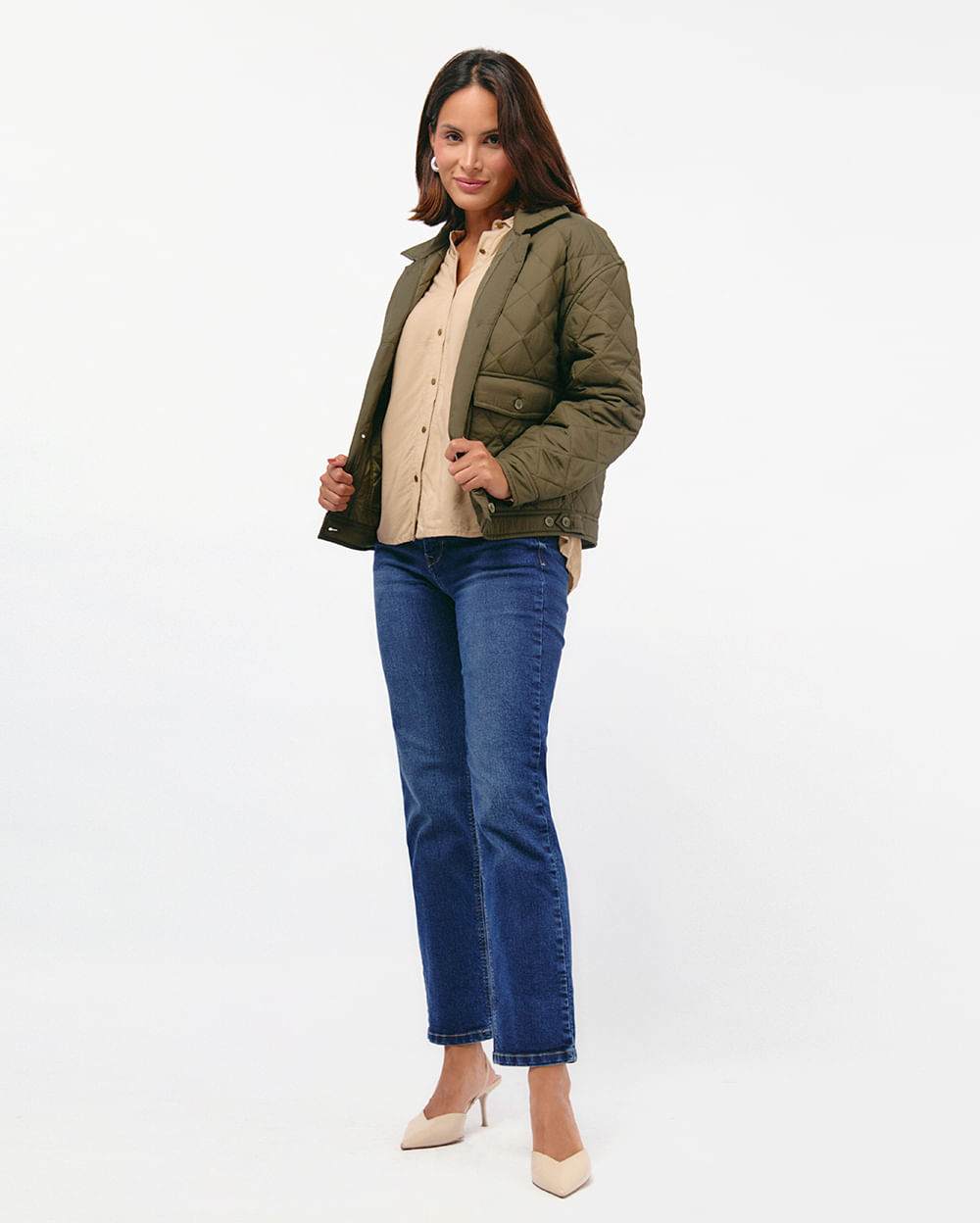 Casaca-Mujer-Malaga-Verde-Musgo-S