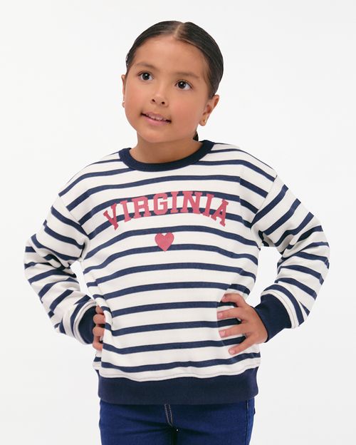 Polera Niña Arantza Azul Imperial