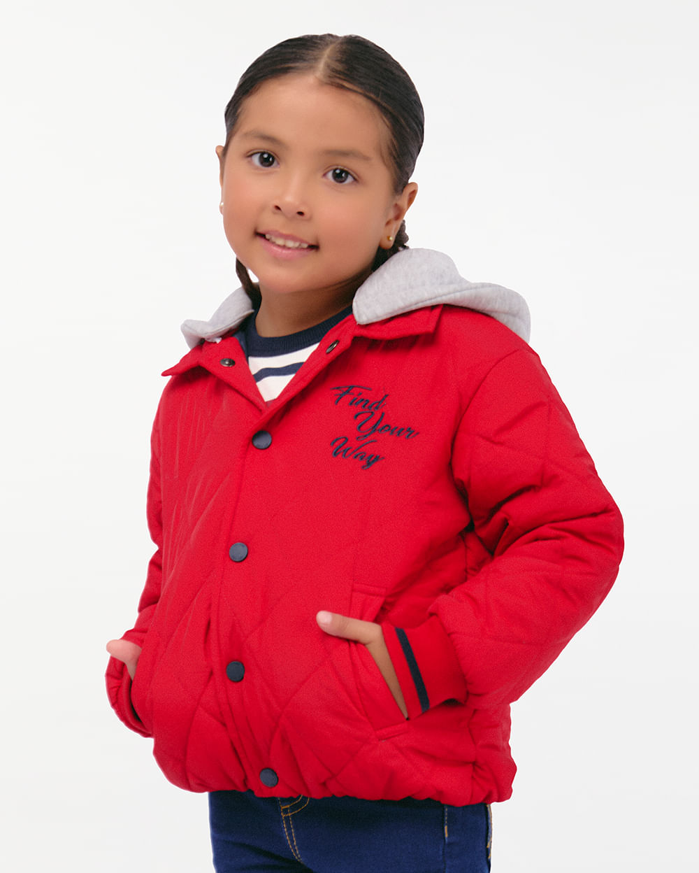 Casaca-Niña-Nina-Rojo-America-06
