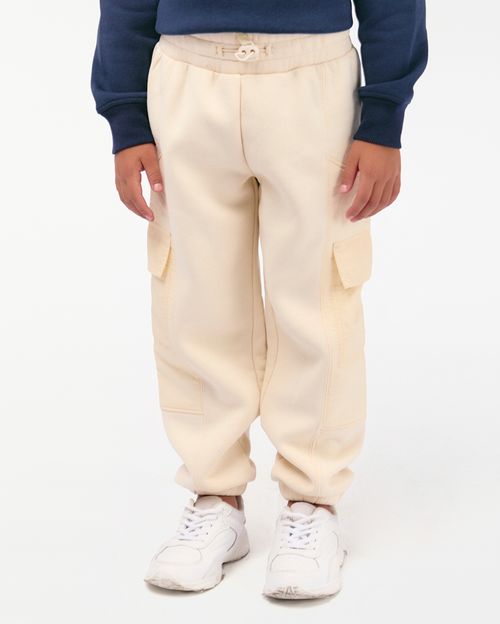 Pantalón Niña Ashley Crema Angora