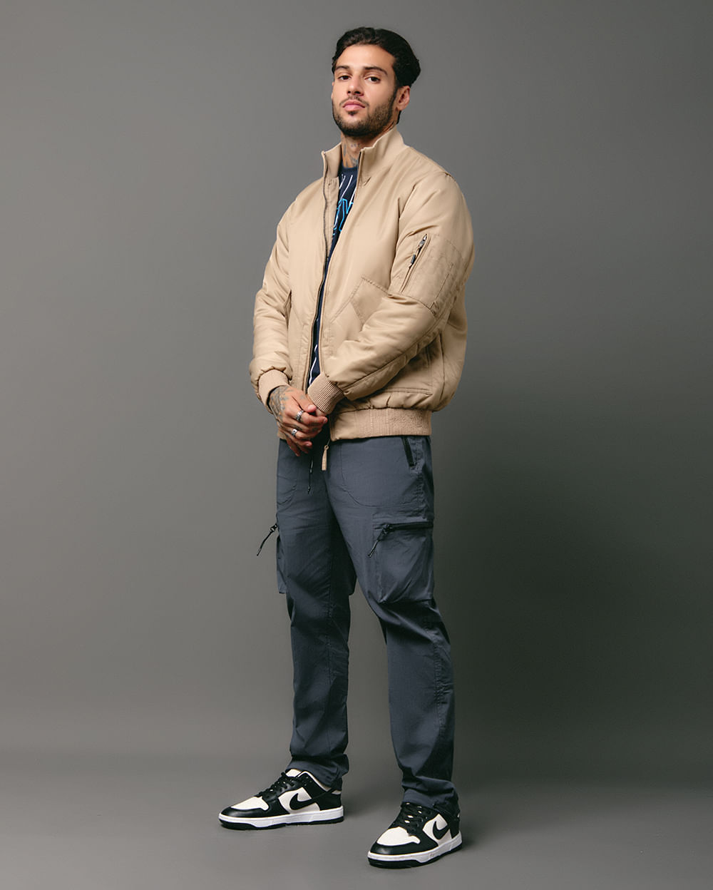 Casaca-Hombre-Bose-Beige-M