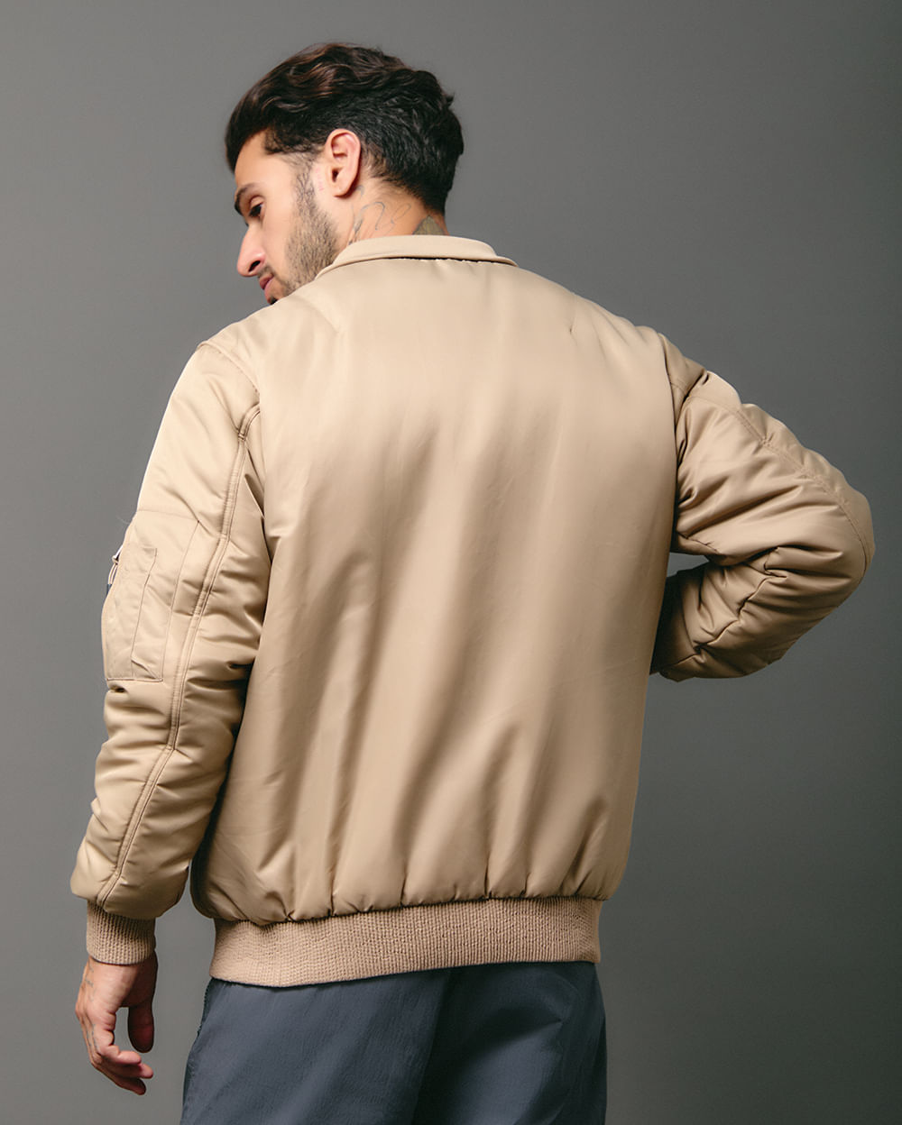 Casaca-Hombre-Bose-Beige-M