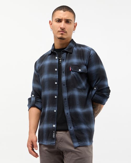 Camisa Hombre Thomas Azul Dutty