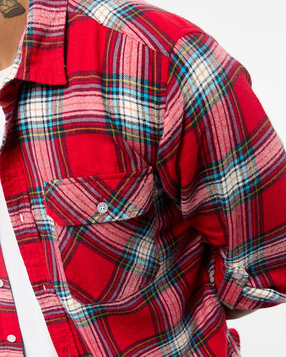 Camisa-Hombre-Thomas-Rojo-Fuerte-M