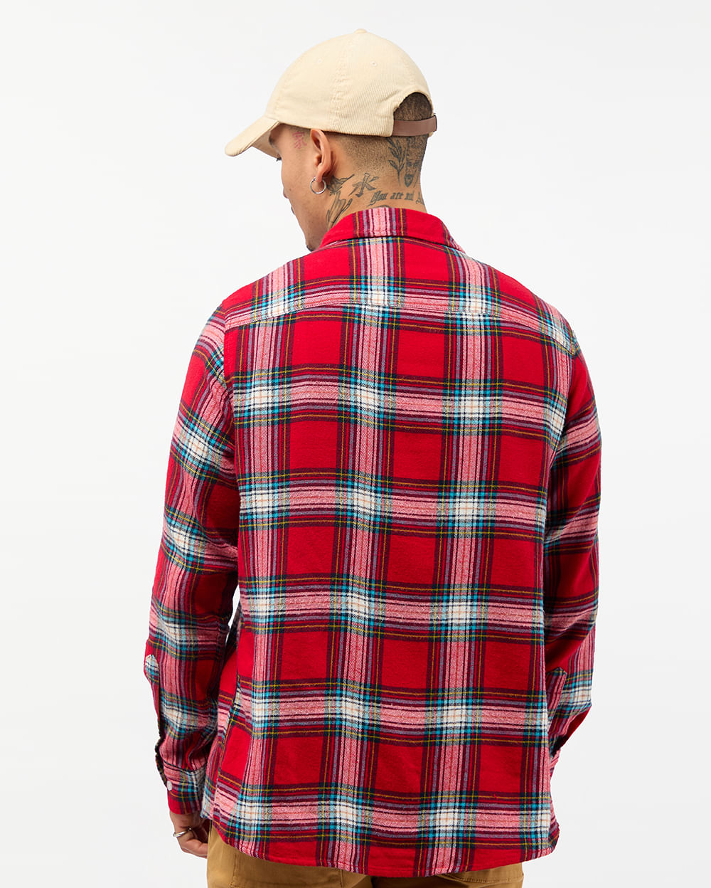 Camisa-Hombre-Thomas-Rojo-Fuerte-M