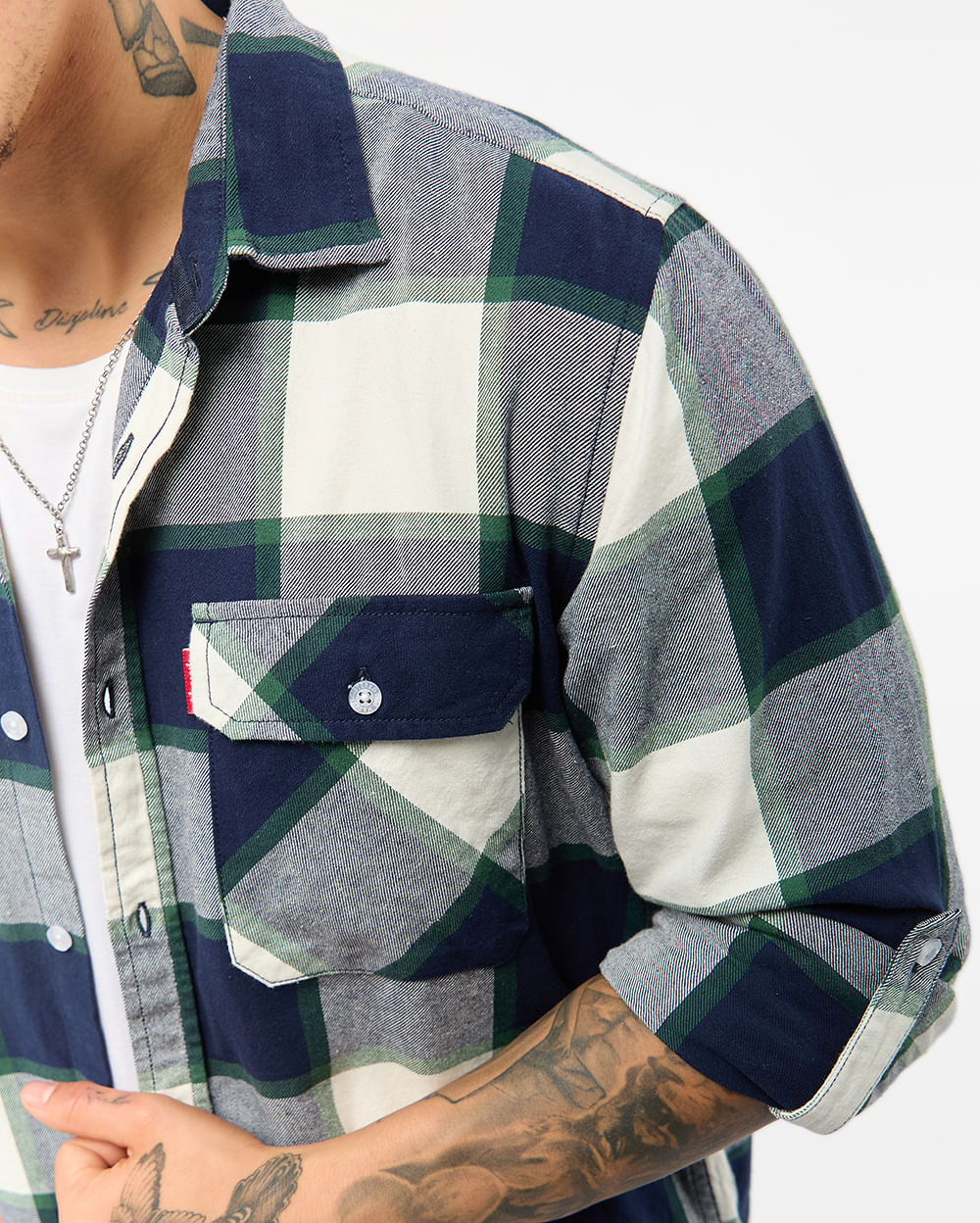 Camisa-Hombre-Thomas-Azul-Oxford-M