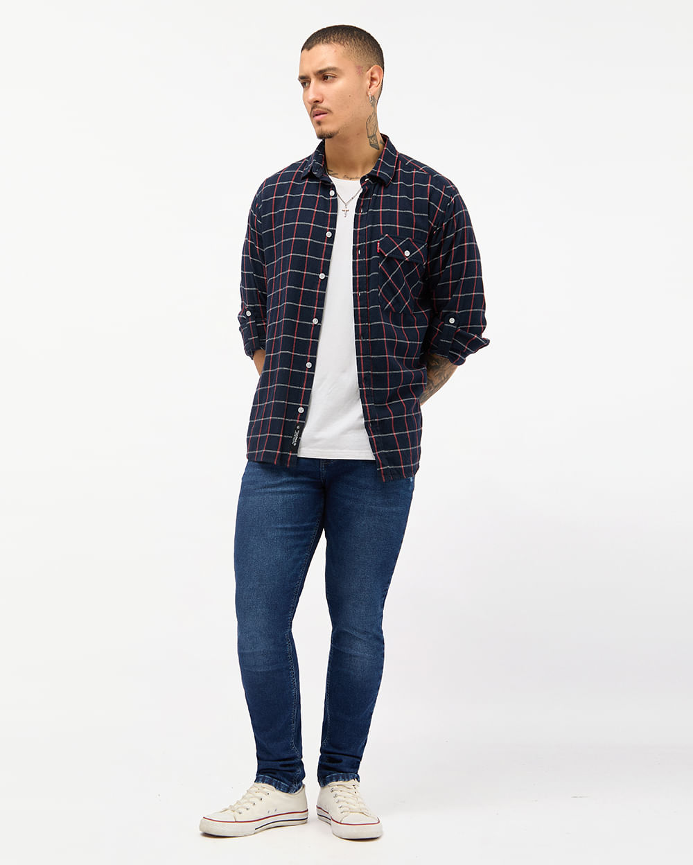 Camisa-Hombre-Thomas-Azul-Imperial-M