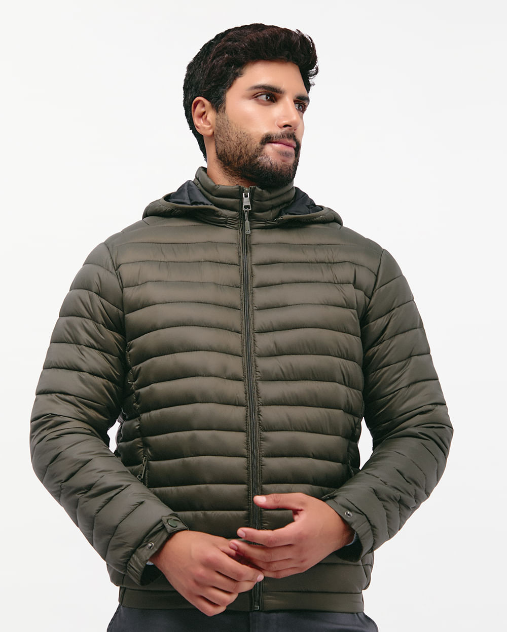 Casaca-Hombre-Rousel-Verde-Militar-M