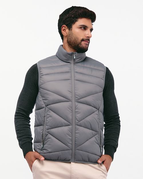 Chaleco Hombre Ryan Gris Cemento