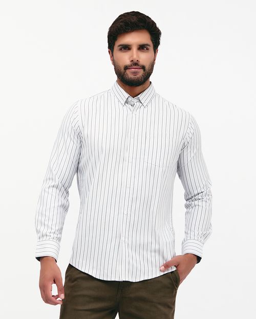 Camisa Hombre Piedro Gris Castor