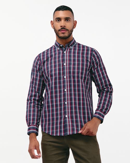 Camisa Hombre Piedro Azul Náutico