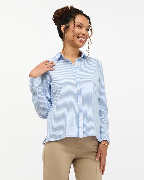 Blusa Mujer Clavel Azul Atlántico