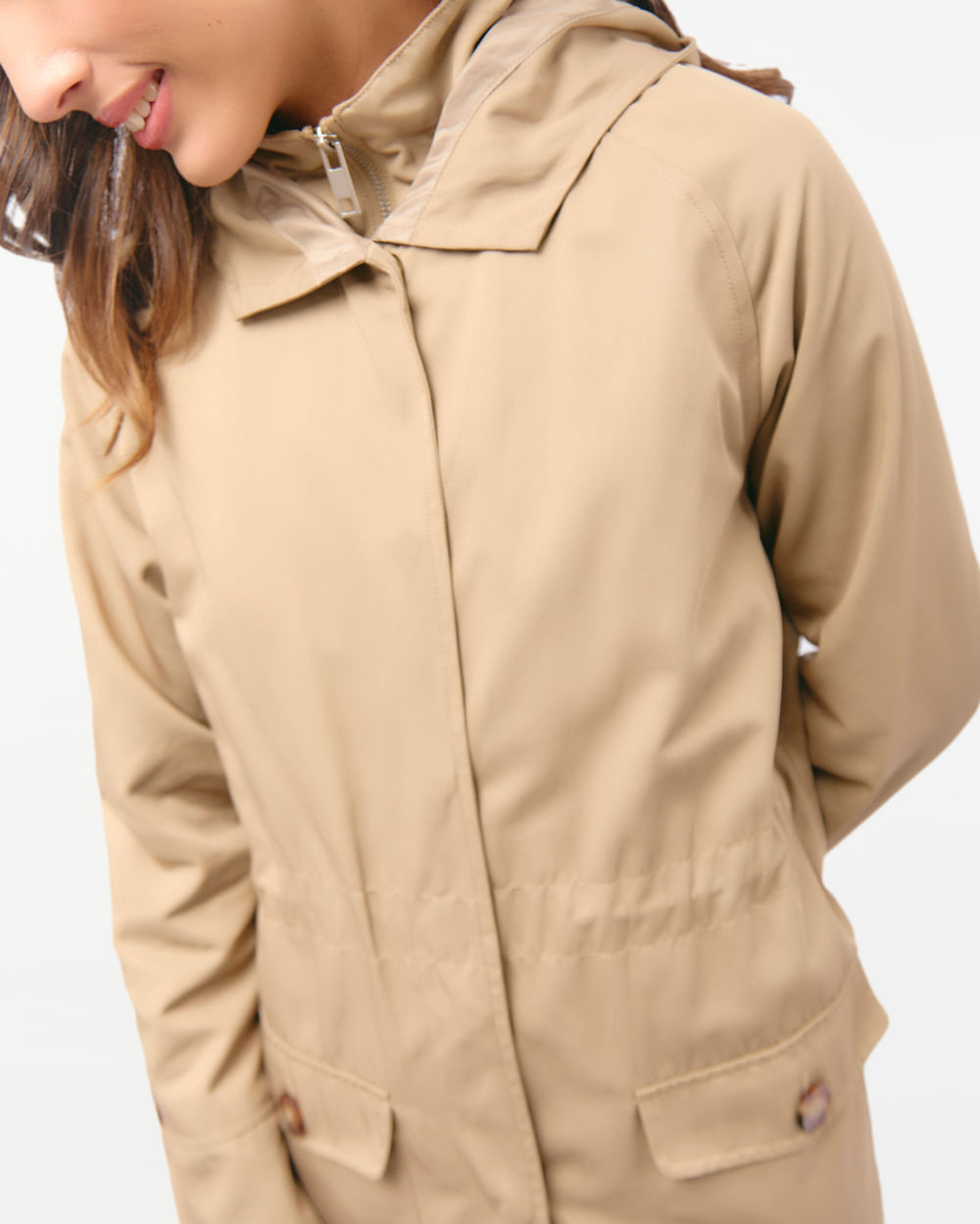 Casaca-Mujer-Lissa-Beige-Sand-S