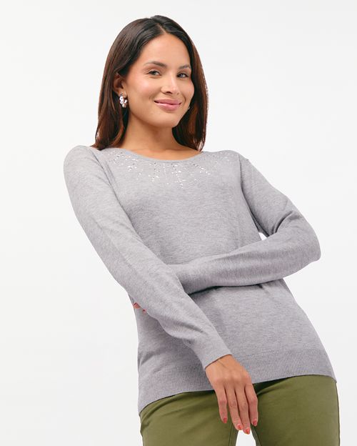 Chompa Mujer Namora10 Melange