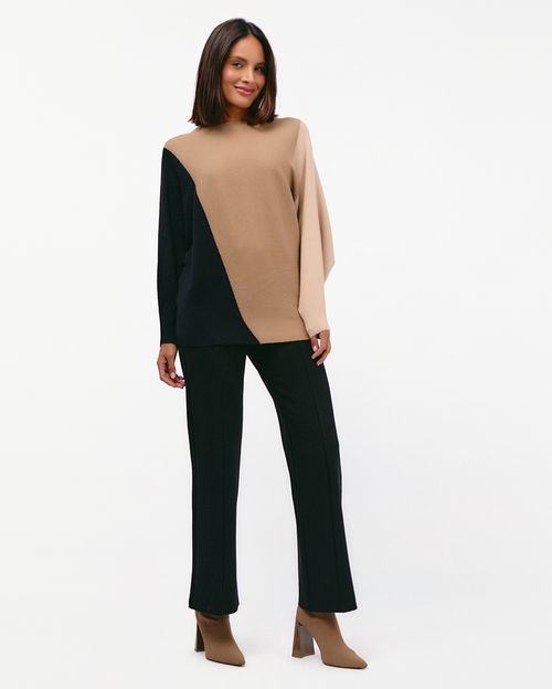 Chompa Mujer Gretal Beige Botanico