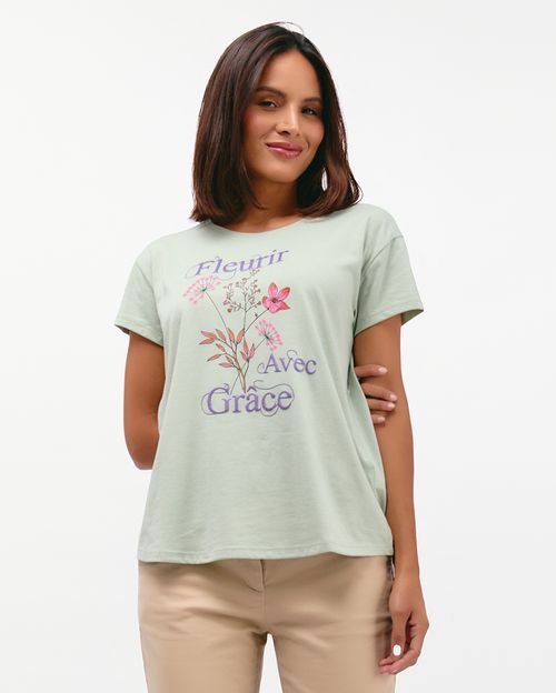 Polo Mujer Niza Verde Lili