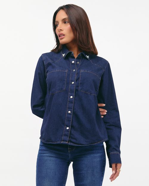 Blusa Mujer Aurora Total Natural Blue