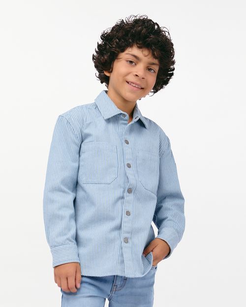 Camisa Niño Gavi Light Wash