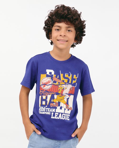 Polo Niño Eros Azul Persa