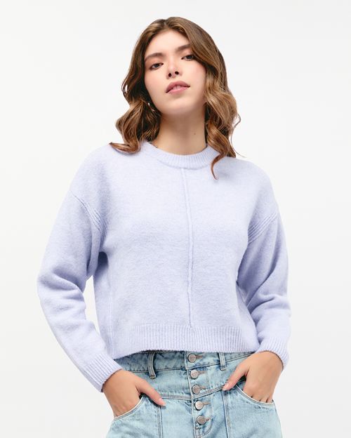 Chompa Mujer Lizin Lila Frío