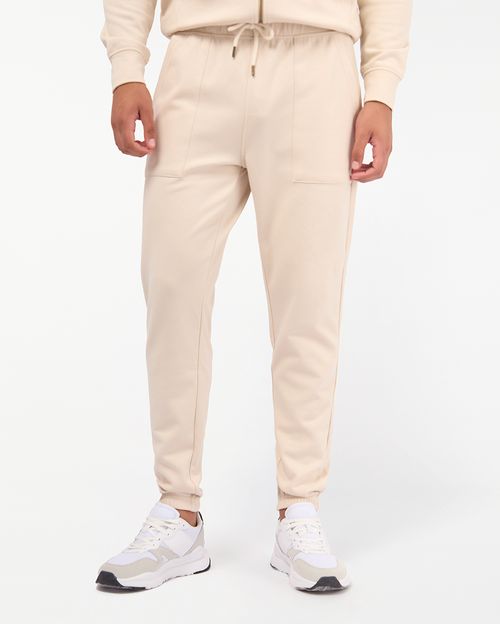 Jogger Hombre Leo Beige Arena