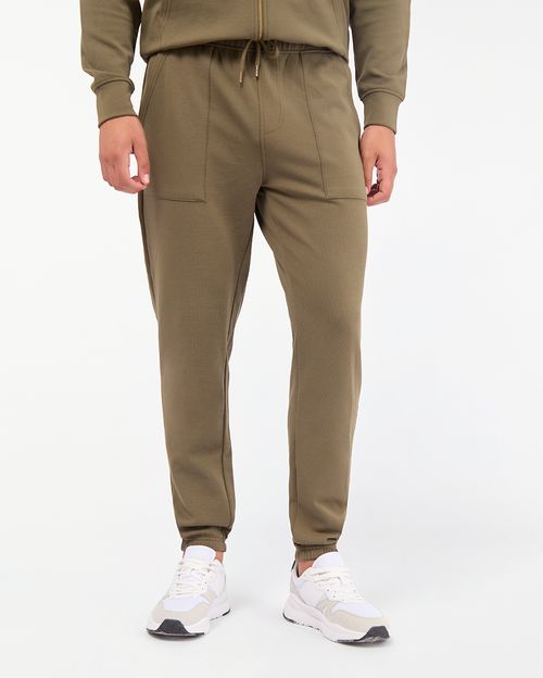 Jogger Hombre Leo Verde Militar