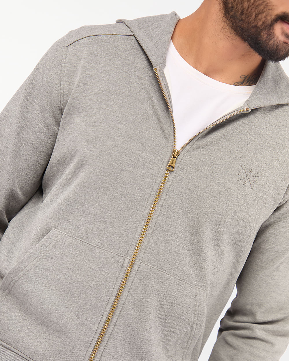 Casaca-Hombre-Michel-Gris-Melange-M
