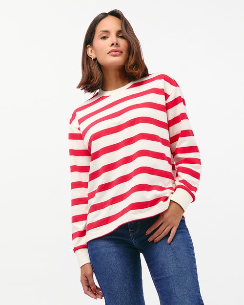 Polera Mujer Luz Rojo