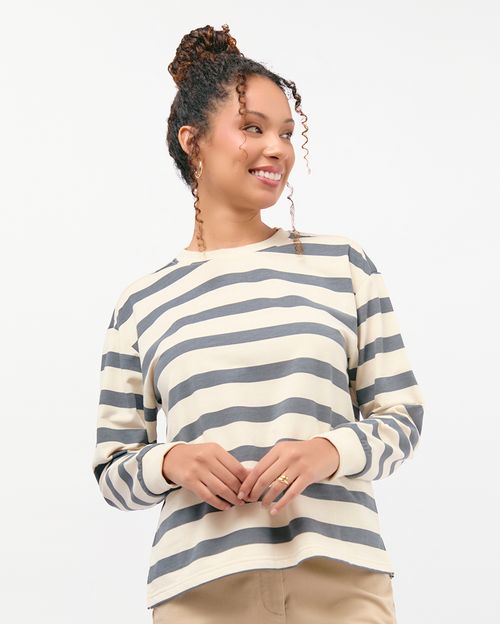 Polera Mujer Luz Plomo Intenso