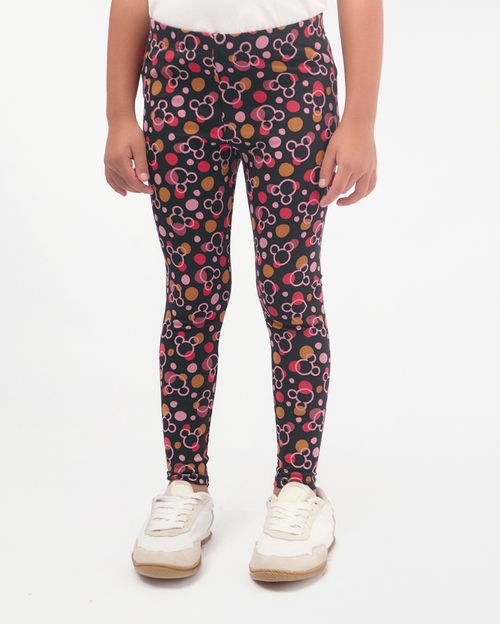 Legging Pack X 2 Niña Vivi Negro / Lila