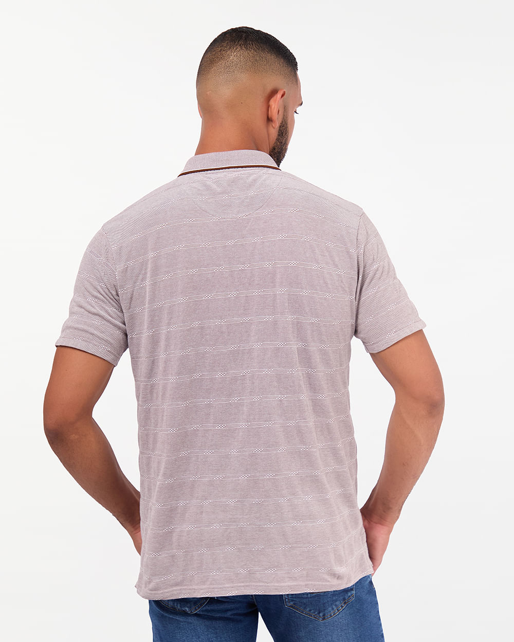 Polo-Cuello-Camisa-Hombre-Vacilio-Marron-Chocolate-M