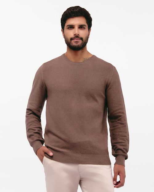Chompa Hombre Sam Marron Chocolate