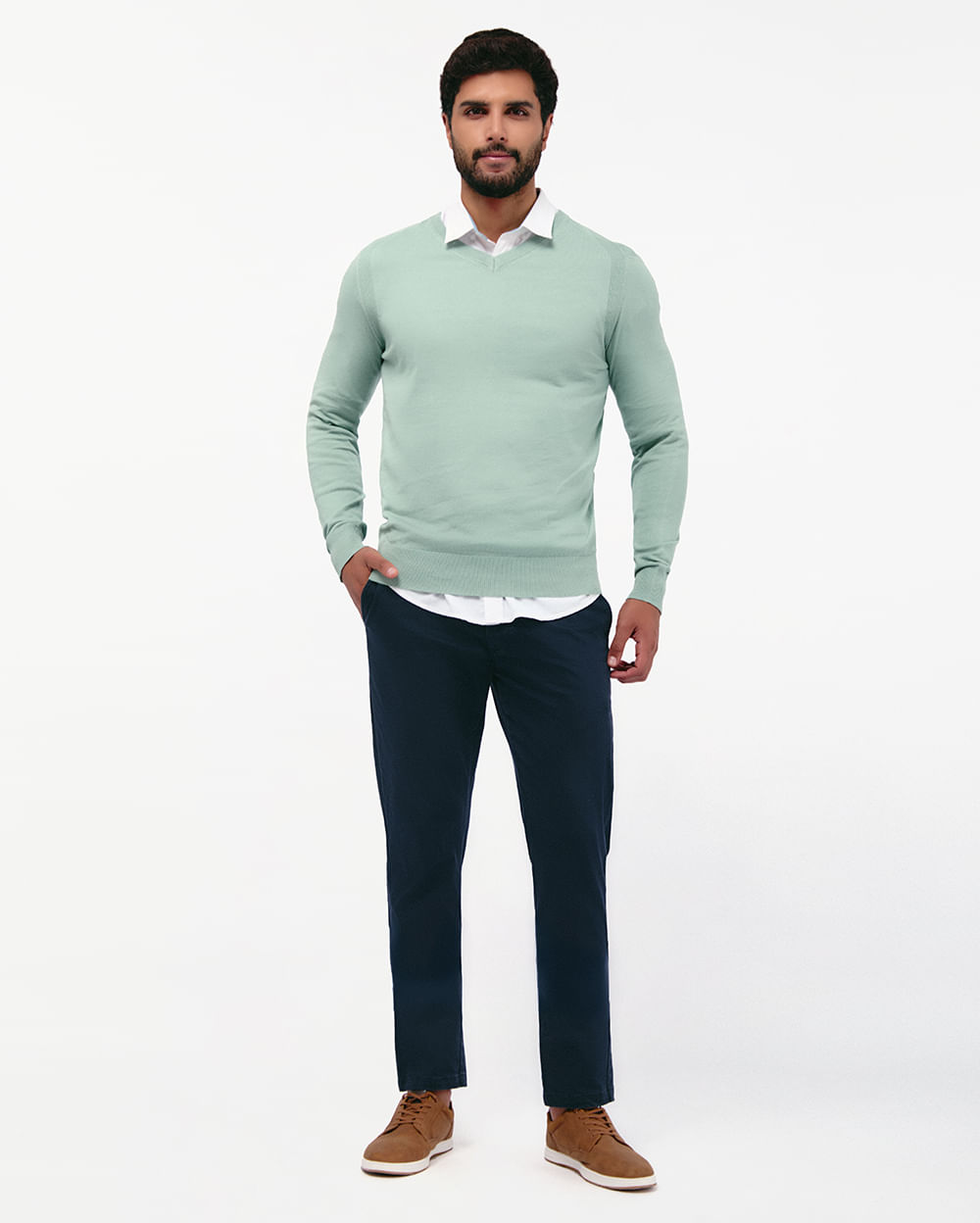 Chompa-Hombre-Sam-V-Verde-Lichen-M