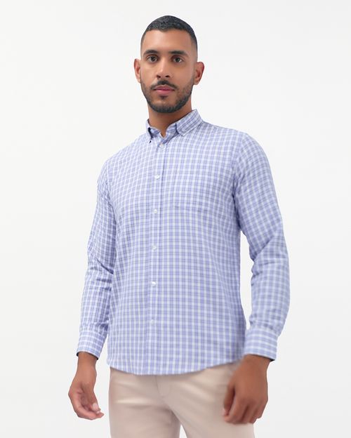 Camisa Hombre Piedro Celeste Dusk