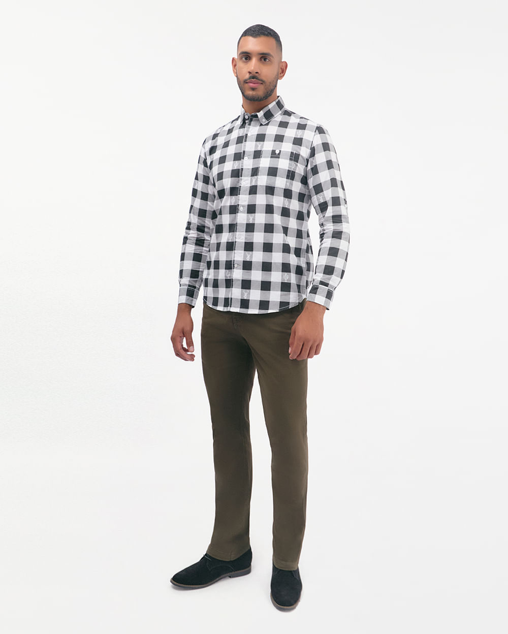 Camisa-Hombre-Ferburson-Negro-M