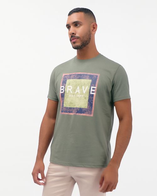 Polo Hombre Ronald Verde Vintage